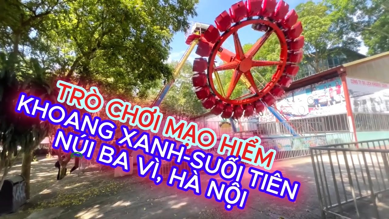 Tim AVUA muốn bắn ra khi trải nghiệm các trò chơi mạo hiểm ở Khoang Xanh-Suối Tiên, núi Ba Vì, HàNội