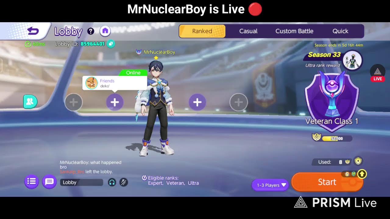 POKÉMON UNITE LIVE 🔥 Solo Queue Grind | Road to Master Rank