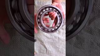 Installing ring bearings smoothly.