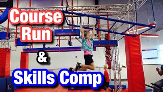 Course Run and Skills Comp at Ninja Nation