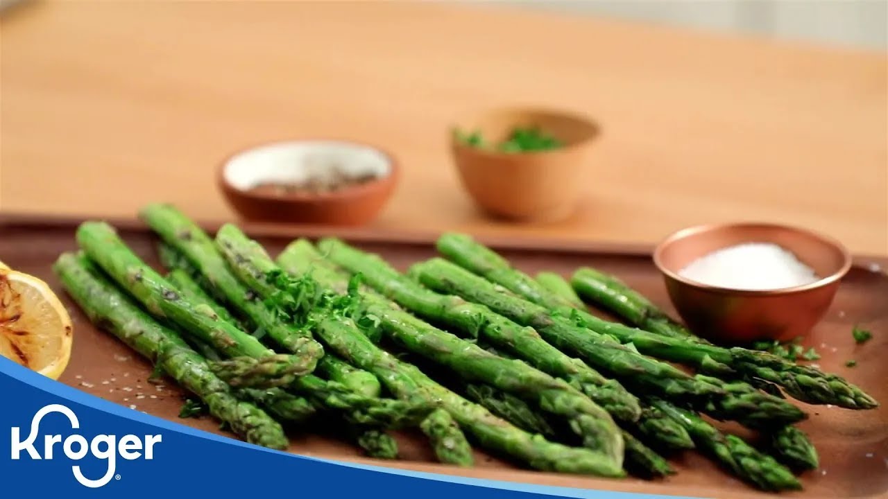 How to Cook Asparagus Kroger YouTube