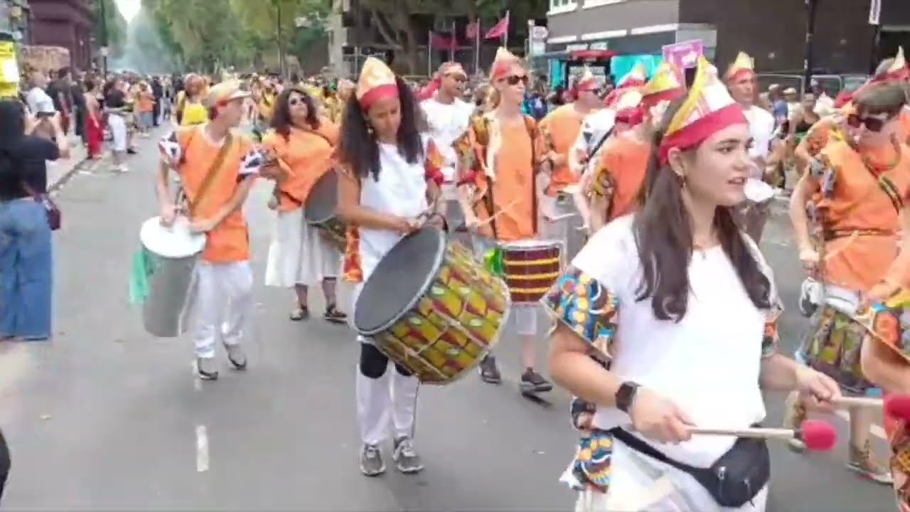 Kingston Community Drumming at Notting Hill Carnival 2025