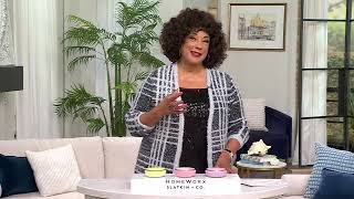 HomeWorx by Slatkin + Co. 3-pc Pastel Macaron Candle Gift Set on QVC