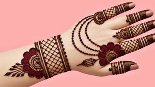 Back Hand Mehndi Design 2026 | Easy Arabic Mehndi Design | Stylish Bridal Mehndi | Simple 