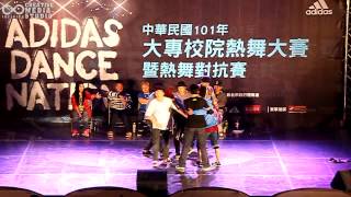 20121125 愛迪達盃 熱舞大賽 初賽 3 on 3對抗賽 敗部復活組- 第45場~第48場 賽程