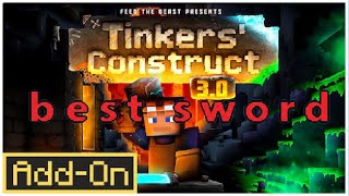 Minecraft Bedrock Best Tinkers Construct Sword