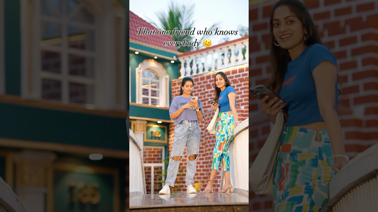 She knows everybody 😂🤣 