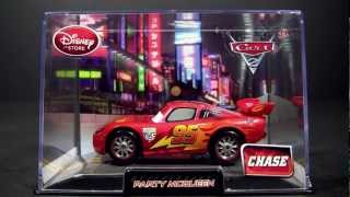 Cars 2 Party Lightning Mcqueen Disney Store Exclusive Chase Edition Die-Cast