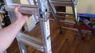 Werner MT-22 and MT-17 Ladder (Safety Don't Lose a Finger)