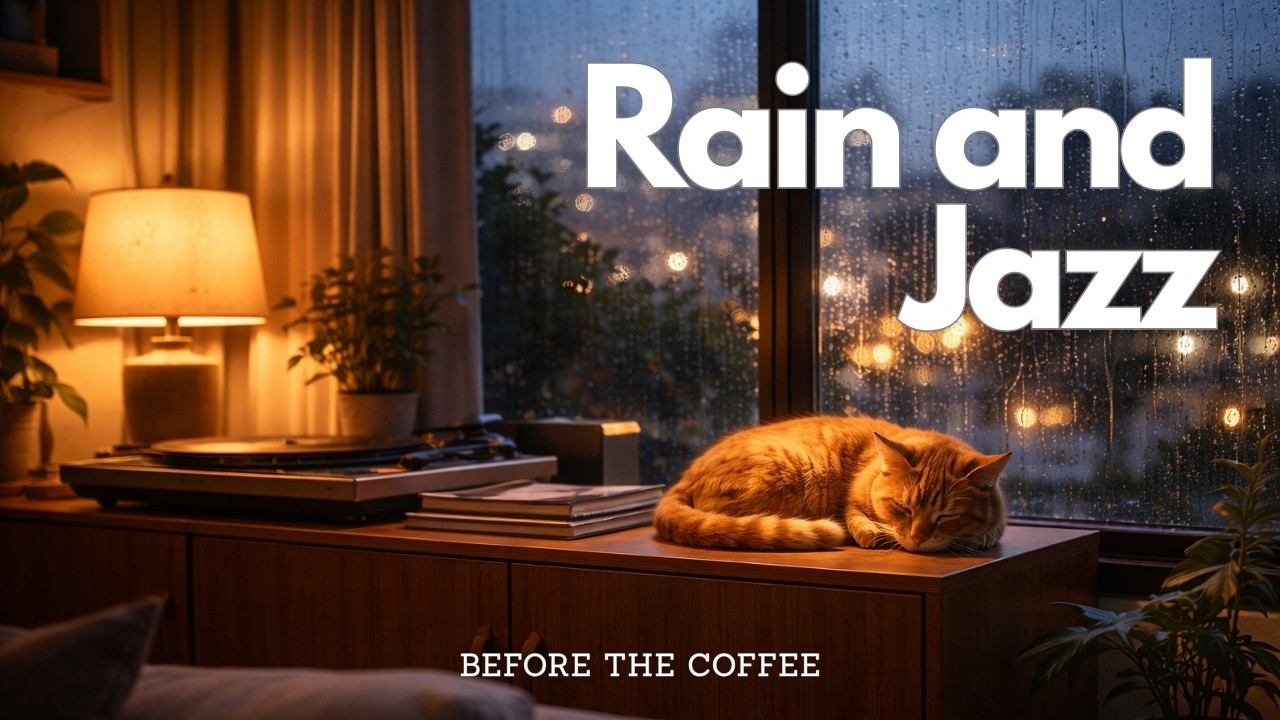 Rainy Window Neo Soul 🎷 Soft Jazz for Quiet Evenings