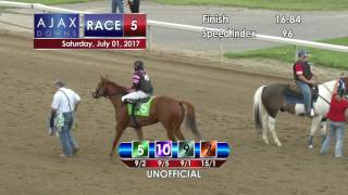 Ajax Downs July 1, 2017 Race 5