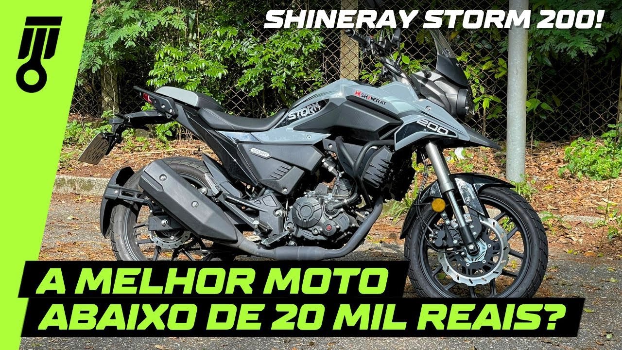 Shineray Storm 200 - A moto mais ousada da Shineray vale a pena?