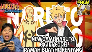 REKOMENDASI GAME NARUTO ADA BORUTO TERBARU DI ANDROID KELIATHAN BAGUS DAN RAMAH JUGA NIH ADA 6 CODE✅ screenshot 2