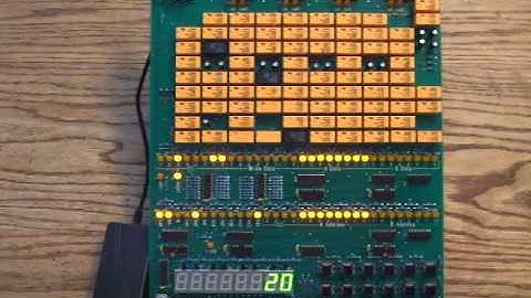 42 divided by 5 on my relay computer