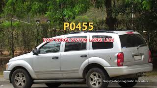 P0455 Dodge Durango - EVAP Purge System Large Leak | Step-by-Step Diagnosis