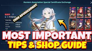 NEW & RETURNING PLAYERS DO THIS! FREE UNIT/WEAPON advancement + Shop Guide! [Solo Leveling: Arise]