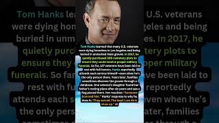 Tom Hanks Quietly Bought 300 Graves for Homeless Veterans — And Attends Every Funeral 🇺🇸
