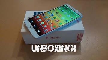 LG G2 D801 32GB White T-Mobile - Unboxing!