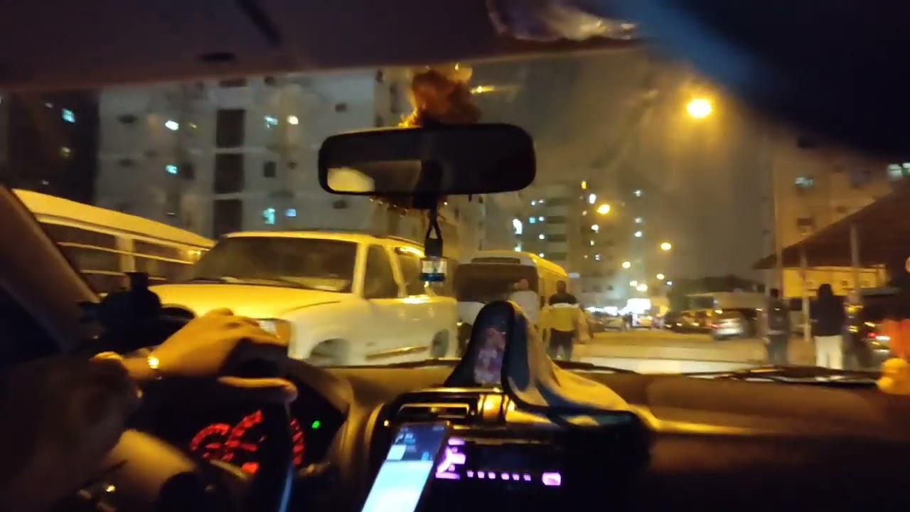 ( kuwait🇰🇼) Ardiya to farwaniyan car driving video.  