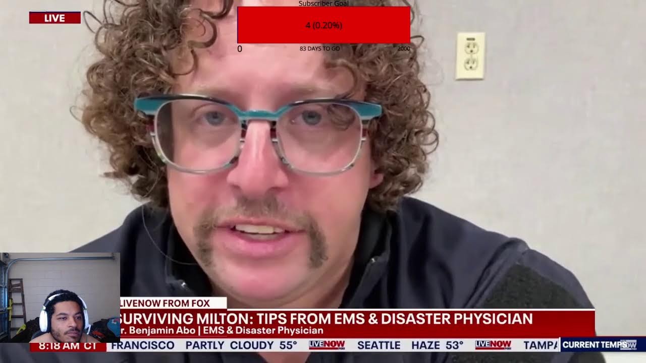 TRACKING HURRICANE MILTON CAT 4 ORLANDO FLORIDA YouTube