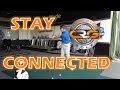 GOLF SWING: STAY CONNECTED