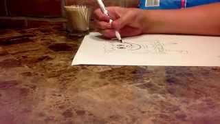 SpongeBob Drawing (Time Lapse)