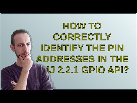 How to correctly identify the pin addresses in the Pi4J 2.2.1 GPIO API?