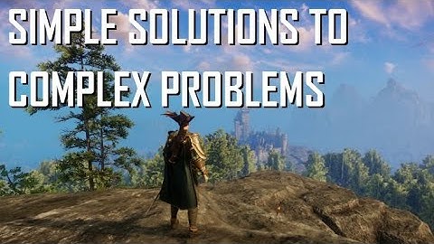 Simple Solutions to Complex Problems