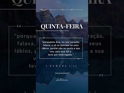 Versículo do Dia