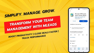 Boost Your Sales Productivity with MLeads | All-in-One Team Management Solution| MLeads CRM