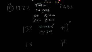44. Mathematics of Finance CAGR | CA Foundation| Quick MCQs shortcuts and tricks