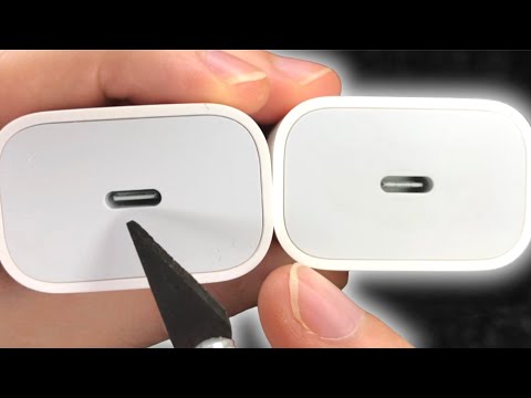 CUIDADO‼️ cargador APPLE FAKE vs Original 20W