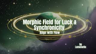 Morphic Field for Luck & Synchronicity | Align with Flow
