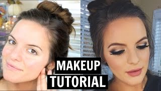 Easy Holiday Makeup Tutorial! | Casey Holmes