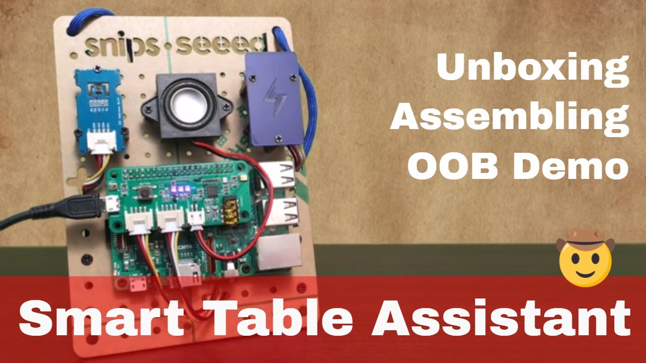 Unboxing, Assembling and OOB Demo | Voice Interaction Base Kit - YouTube