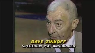 Information Dave Zinkoff Sound-A-Like contest - Legendary Philadelphia 76ers PA Announcer (1985) News