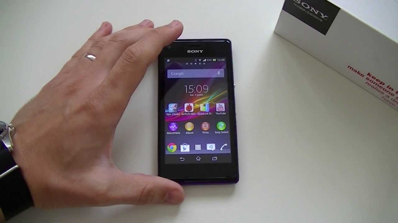 Test Du Sony Xperia M Moyen De Gamme Homogene Top For Phone
