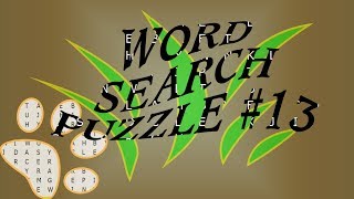 3 minutes word search puzzle with answers #13 I Word find I Letter puzzle screenshot 1