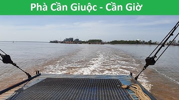 Khám phá phà Cần Giuộc - Cần Giờ (từ Long An qua Sài Gòn)