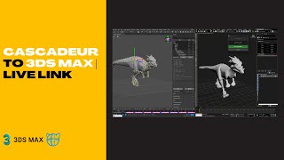 Real-time Animation Bridge: Cascadeur to 3ds Max | Live Link