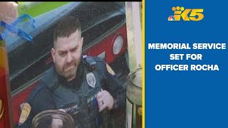 Memorial service set for Officer Dan Rocha