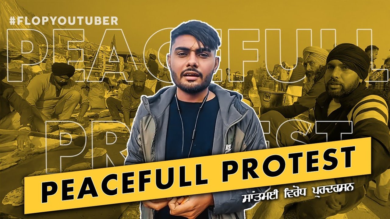 Farmers are Protesting Peacefully in Delhi