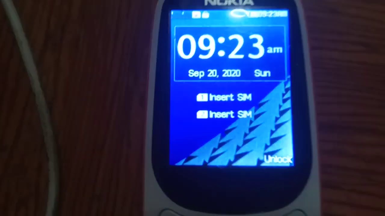 Nokia 3310 - Charger Unplugged - YouTube