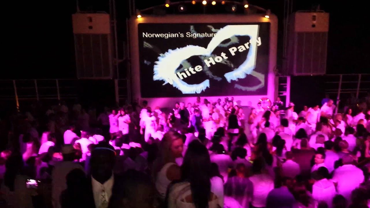 NCL White hot party night