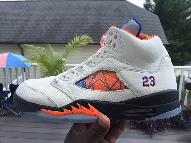 Quick Look At the Air Jordan 5 International Flight - YouTube