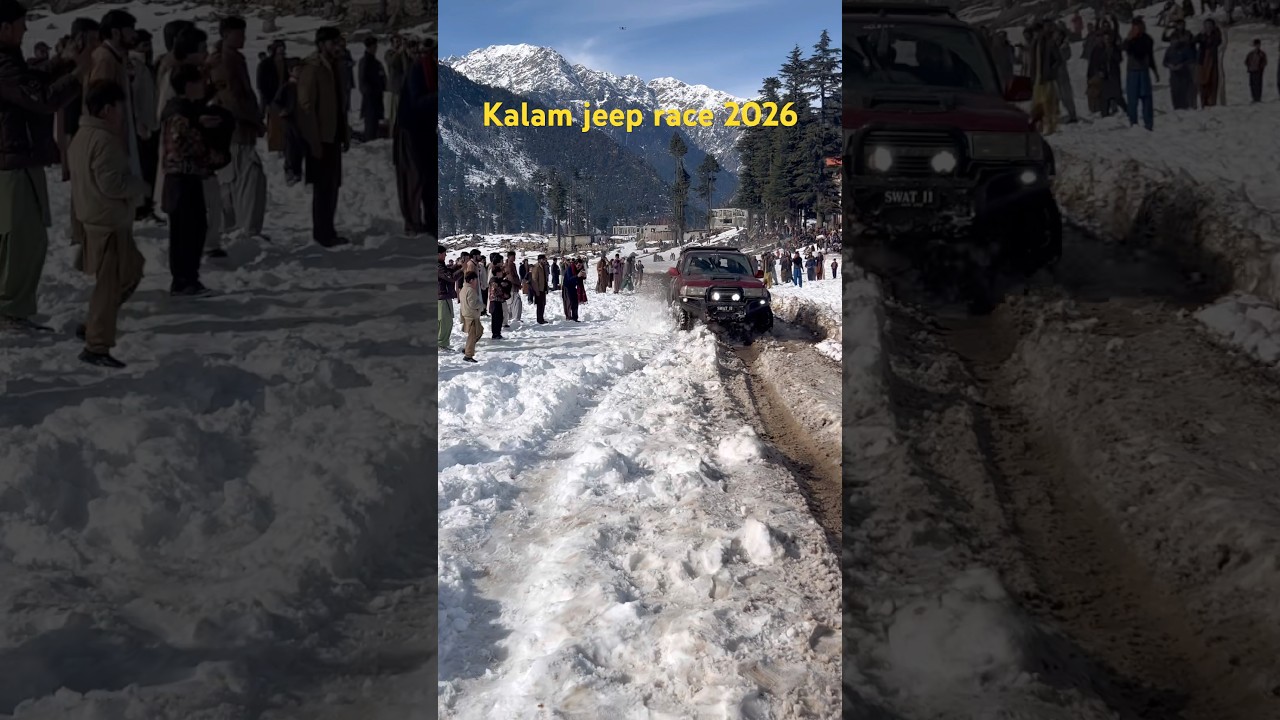 Kalam jeep race 2026 snow festival Kalam