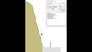 Rockfall simulations with a small fence
