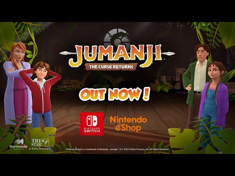 JUMANJI: The Curse Returns is Out Now on Nintendo Switch - Face the jungle together!