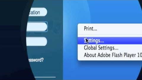 LCFE Language Lab Internet (Flash Player Settings)
