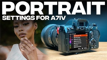 Sony A7IV-instellingen voor portretfotografie!